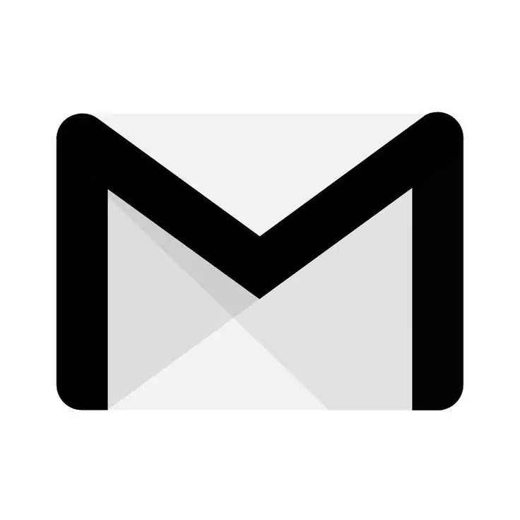 Iconic black and white Gmail envelope logo for email marketing strategy by a Digital Marketing Expert in UAE